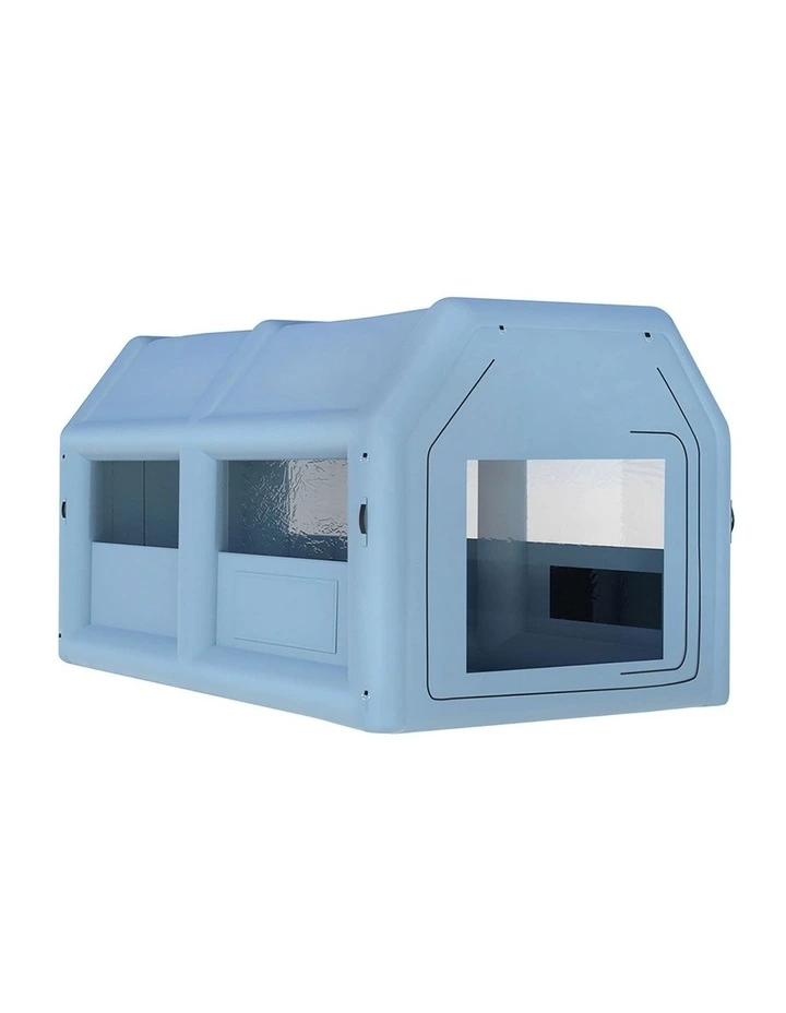 Inflatable Spray Booth 4x3m in Blue image 1