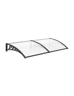 Window Door Awning 0.8mx2m in Transparent
