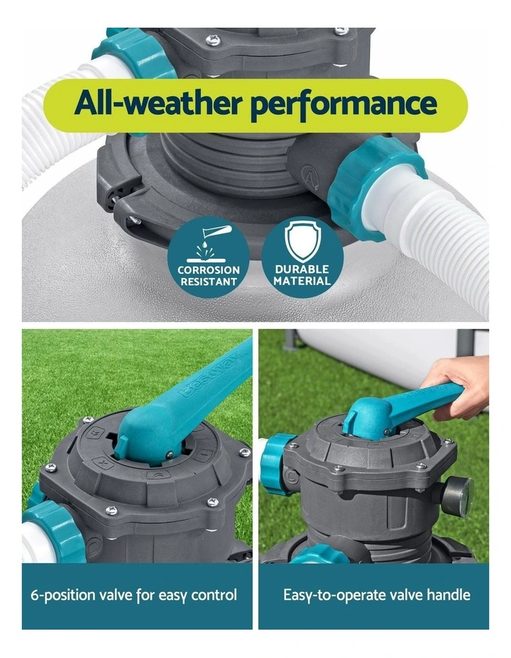 Pool Pump Sand Filter 3000GPH 11355L/H in Multi image 6