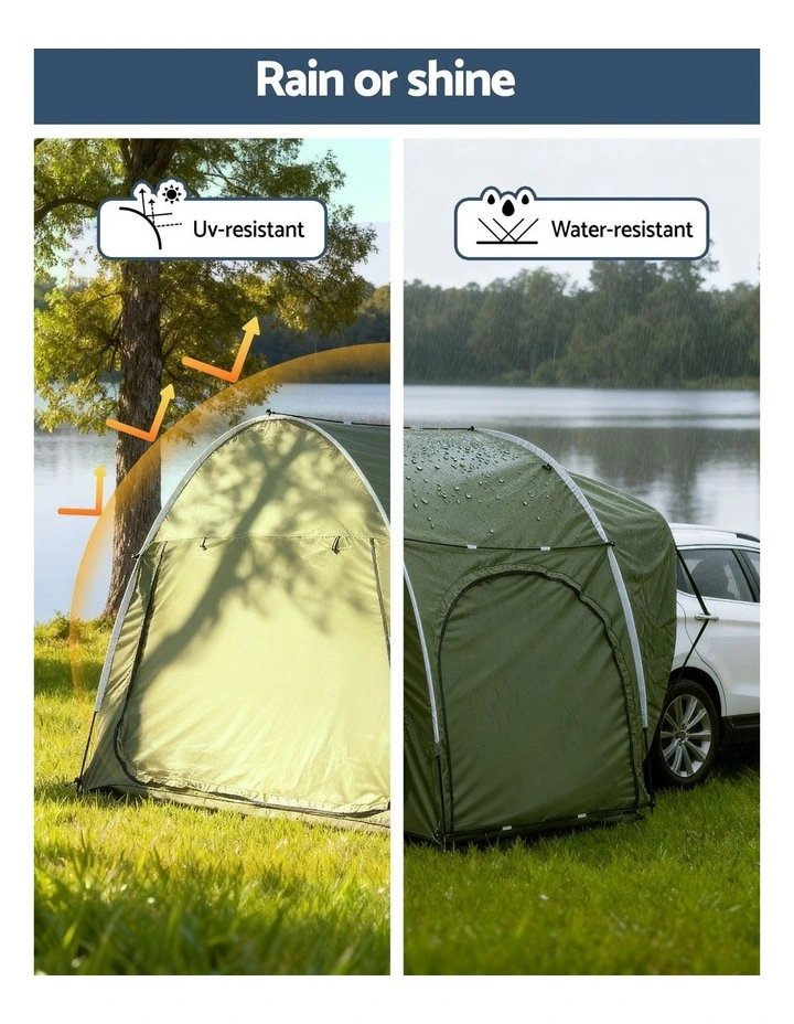 Camping Instant Pop Up Tent in Green image 5