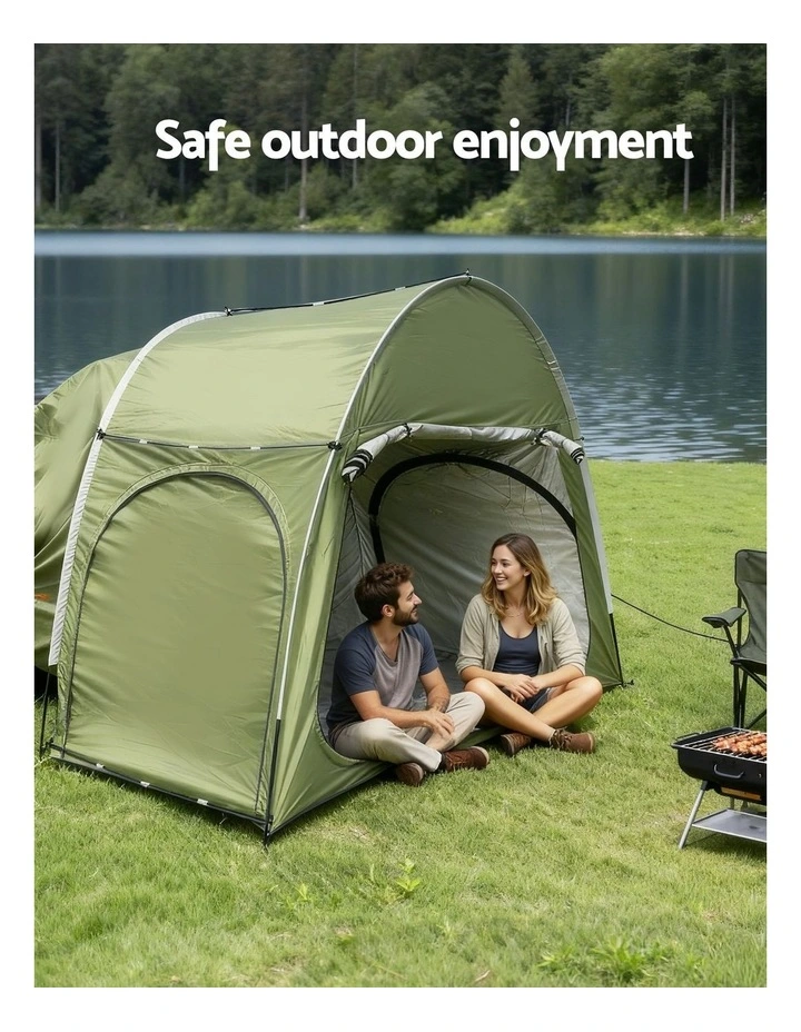 Camping Instant Pop Up Tent in Green image 6