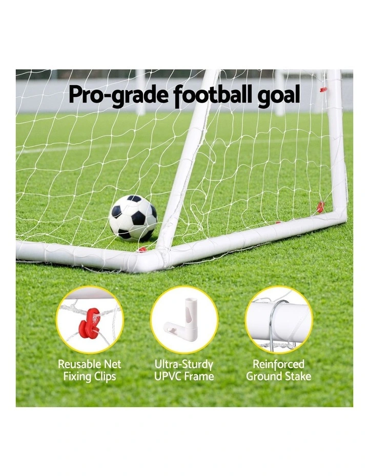 Soccer Football Goal Net 8FT in White image 5