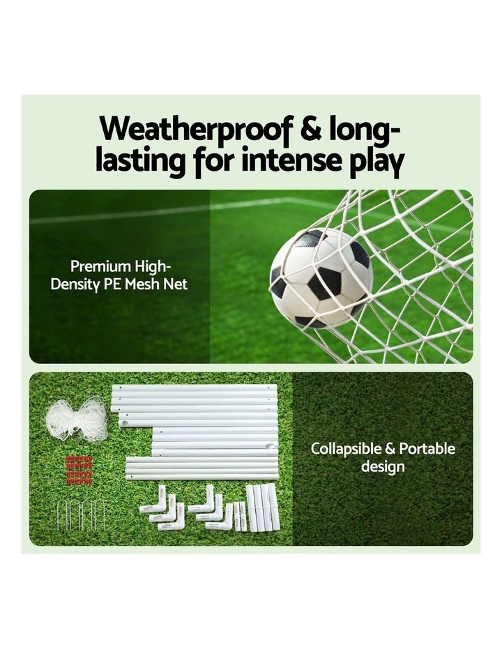 Soccer Football Goal Net 8FT in White image 6