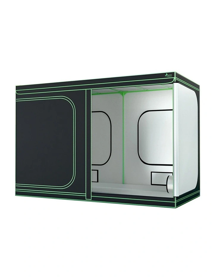 Hydroponics Grow Tent Kits 300x150x200cm in Black image 1