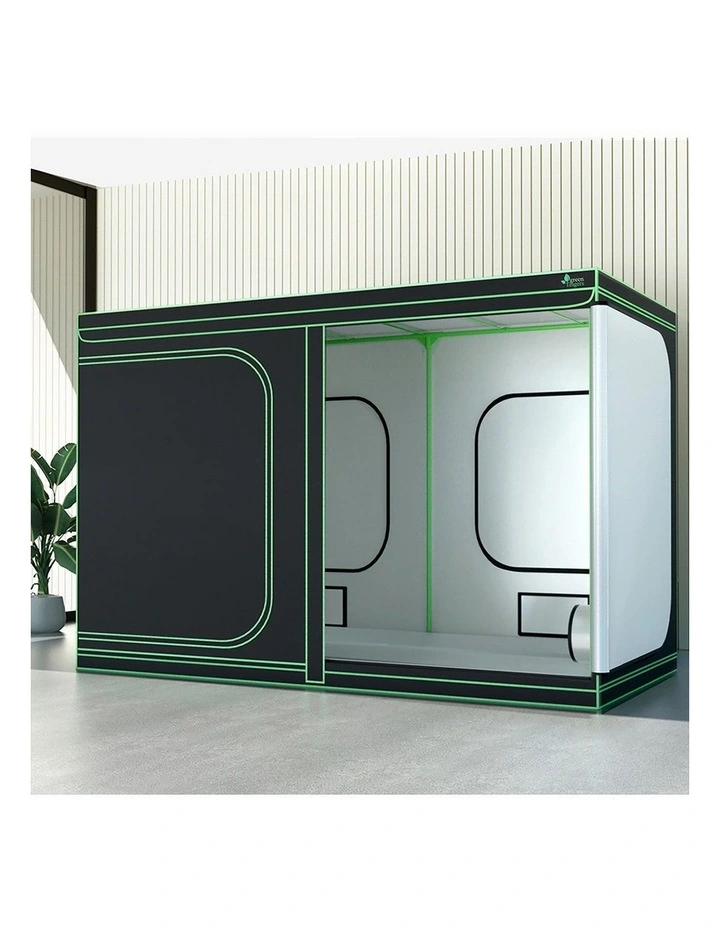 Hydroponics Grow Tent Kits 300x150x200cm in Black image 4