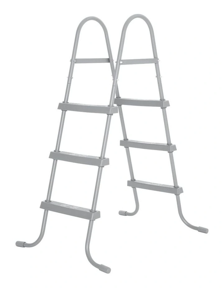 Metal Frame For Above-Ground Pool Ladder 1.07m 42" in Grey image 1
