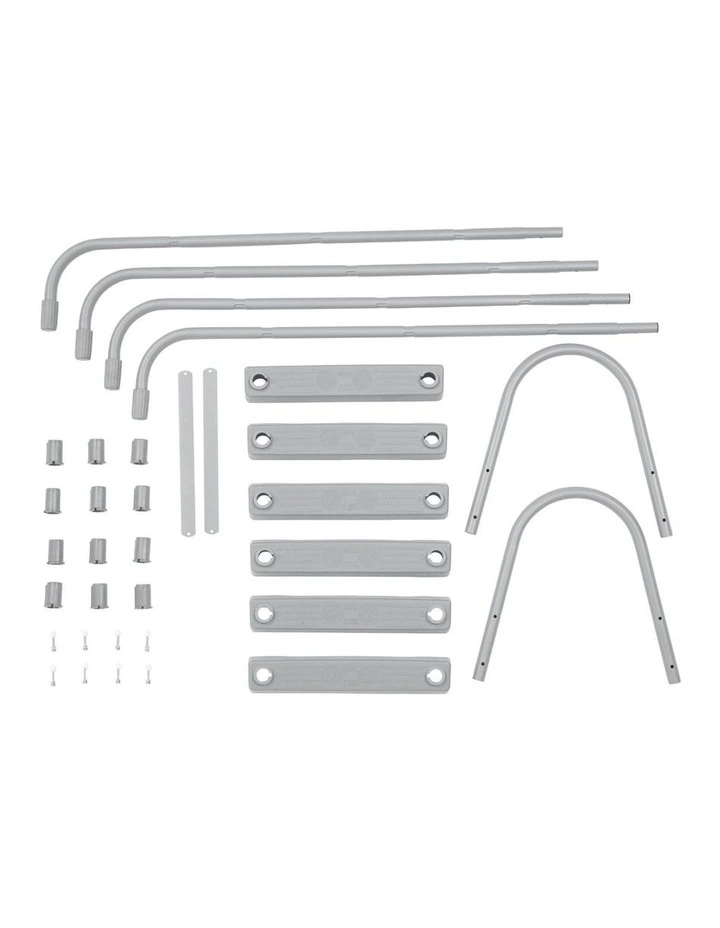 Metal Frame For Above-Ground Pool Ladder 1.07m 42" in Grey image 4