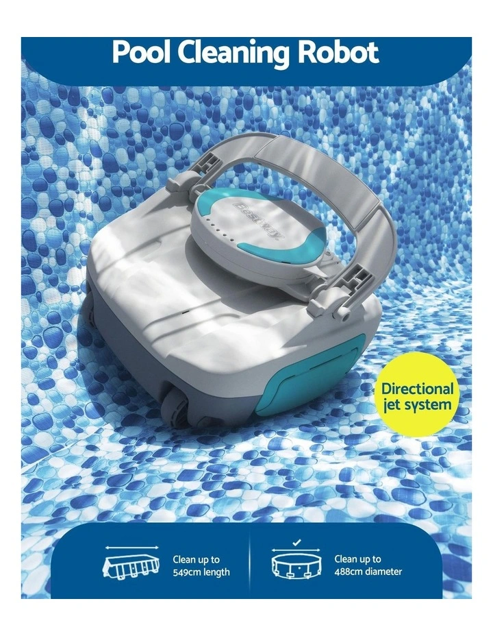 Robotic Cordless Automatic Floor Pool Cleaner image 5