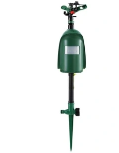 Outdoor Water Sprinkler Animal Deterrent Snake Repeller in Green