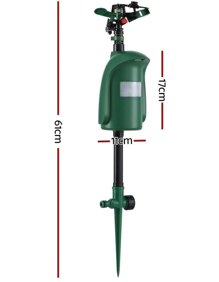 Outdoor Water Sprinkler Animal Deterrent Snake Repeller in Green image 3