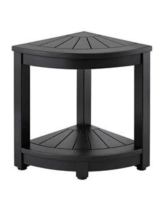 Outdoor Coffee Side Table in Black