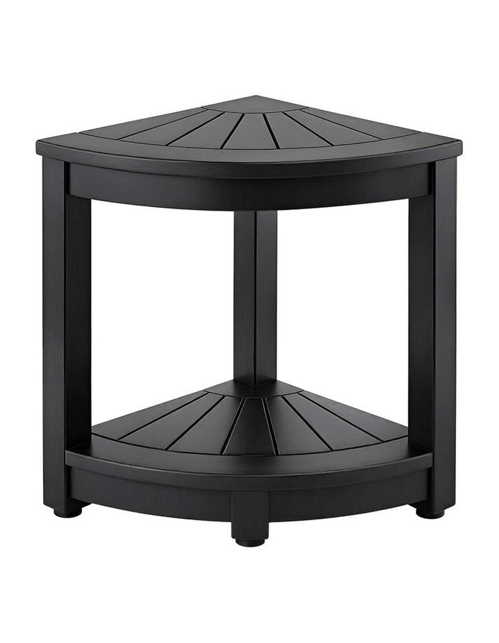 Outdoor Coffee Side Table in Black image 1