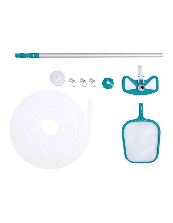 Pool Cleaner Vacuum Skimmer Maintenance Kit 7.5m Hose in Multi image 2