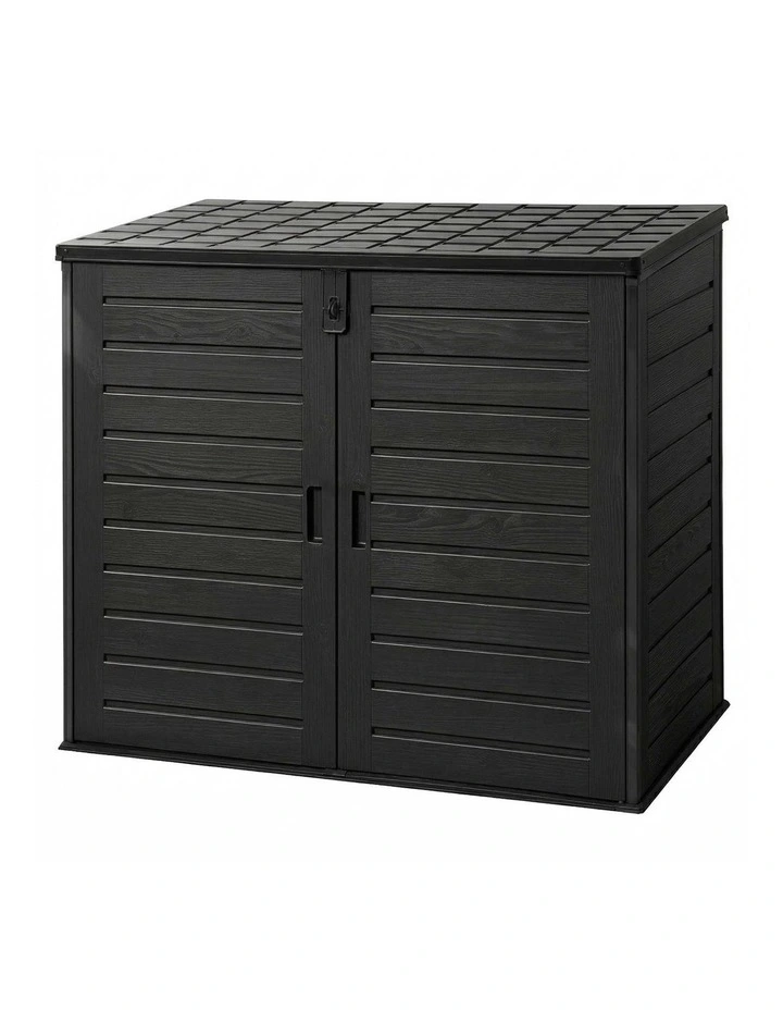 Outdoor Storage Box 1170L in Black image 1