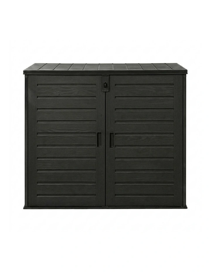 Outdoor Storage Box 1170L in Black image 2