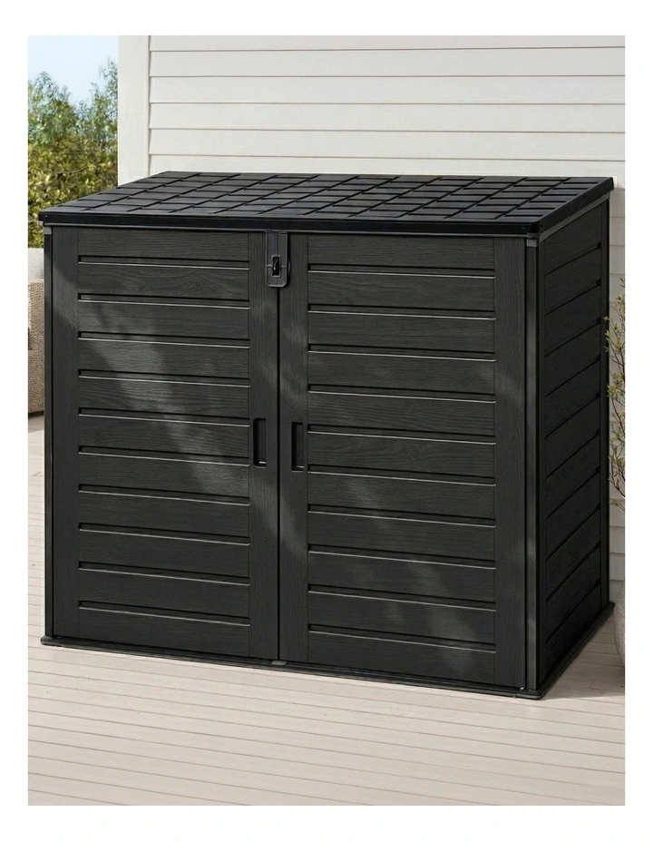 Outdoor Storage Box 1170L in Black image 3