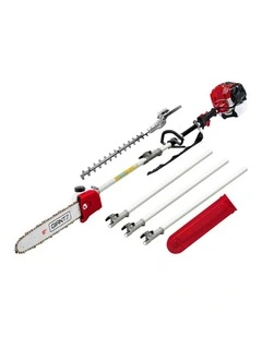 Pole Chainsaw Petrol 2 Stroke Tree Pruner Long Reach Saw Trimmer 12 Inch in Multi