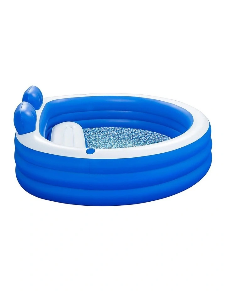 Inflatable Pool 231x219cm in Blue image 2