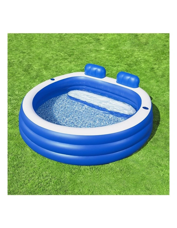 Inflatable Pool 231x219cm in Blue image 4