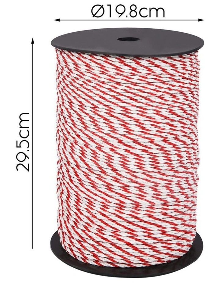 Electric Fence Poly Rope 2x 500m in Multi image 2