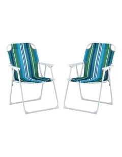 Outdoor Camping Folding Chair in Multi