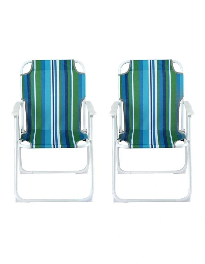Outdoor Camping Folding Chair in Multi image 2
