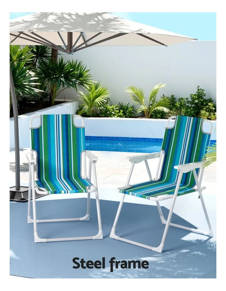 Outdoor Camping Folding Chair in Multi image 5