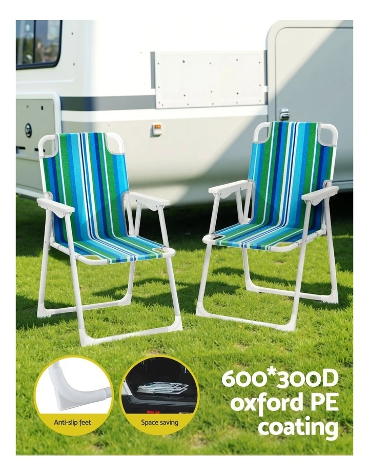 Outdoor Camping Folding Chair in Multi image 7