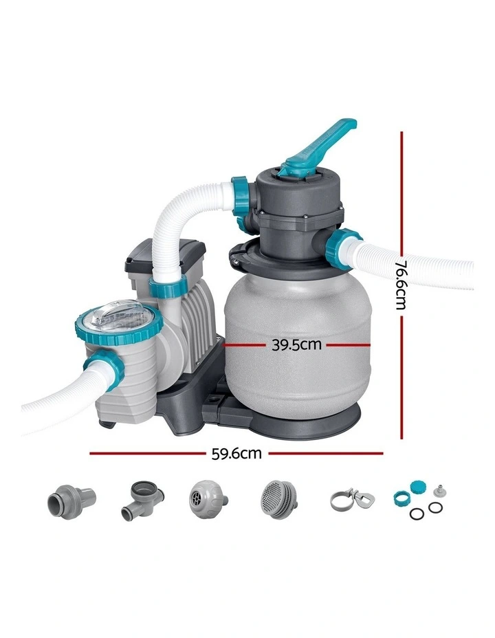 Pool Pump Sand Filter 1500GPH 5678L/H in Multi image 4