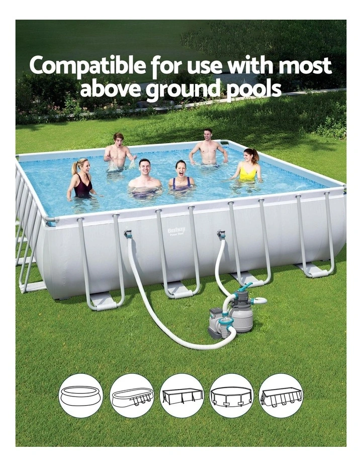 Pool Pump Sand Filter 1500GPH 5678L/H in Multi image 7