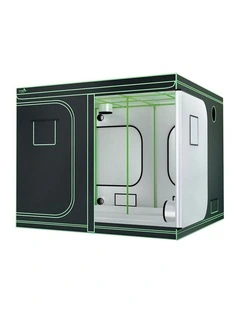Hydroponics Indoor Grow Tent Kits 240x240x200cm in Black