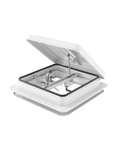 Motorhome Camper Caravan Roof Vent Fan Air Exhaust Hatch 12V RV in White