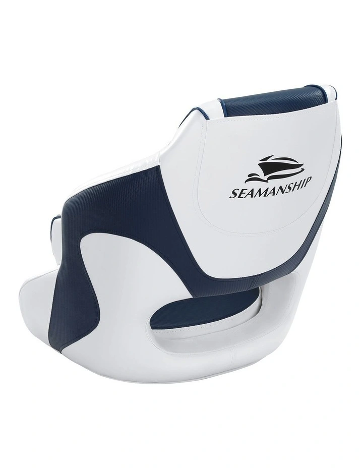 Padding Flip Up Bolster Swivel Captain Bucket Boat Seats 15cm in Blue image 7