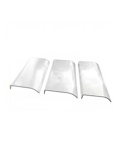 Window Door Awning 0.4mx3m in Transparent