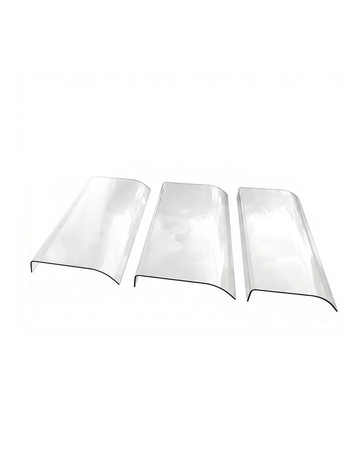Window Door Awning 0.4mx3m in Transparent image 1