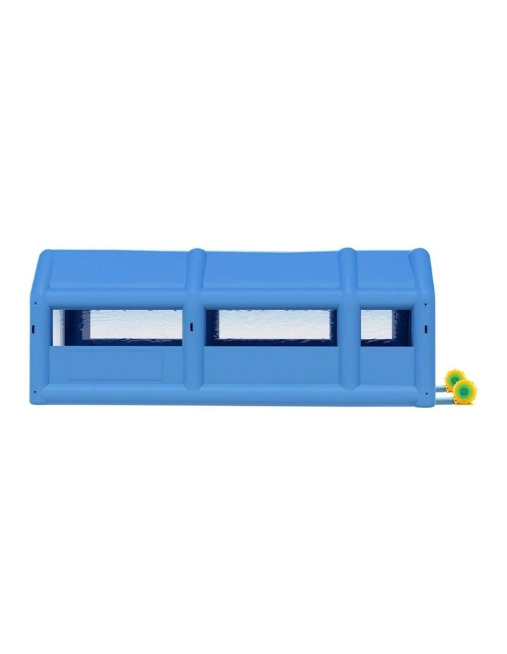 Spray Booth Car Paint Inflatable Tent 8.5x4.8m in Blue image 2