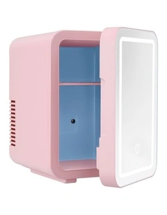 Mini Fridge 4L 12V 220V in Pink