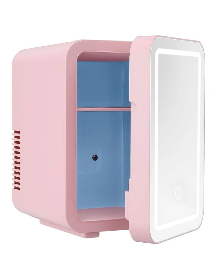 Mini Fridge 4L 12V 220V in Pink image 1