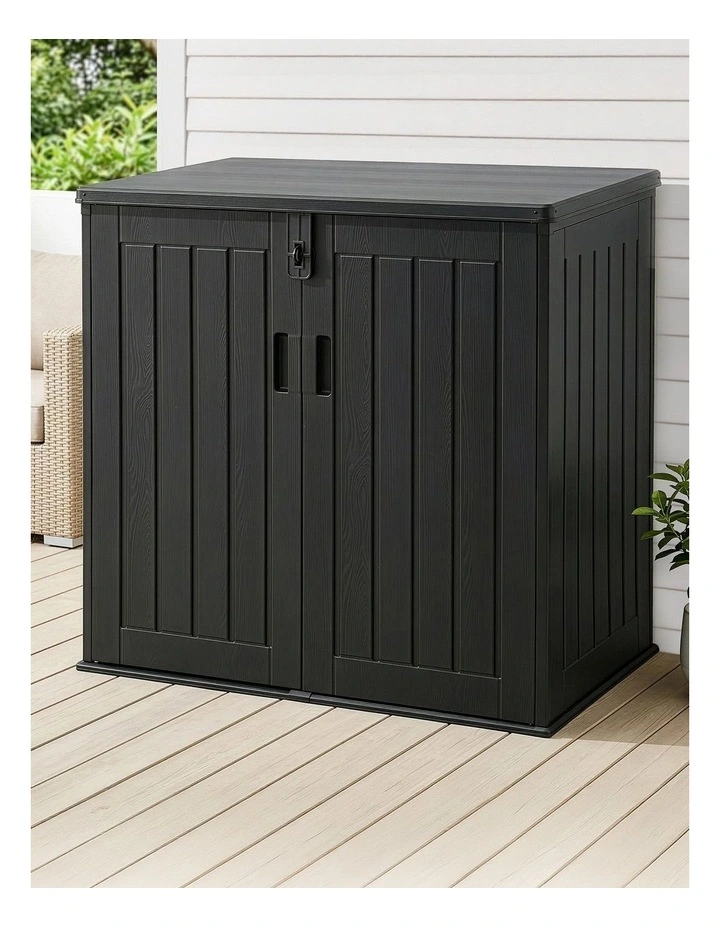 Outdoor Storage Box 775L in Black image 3
