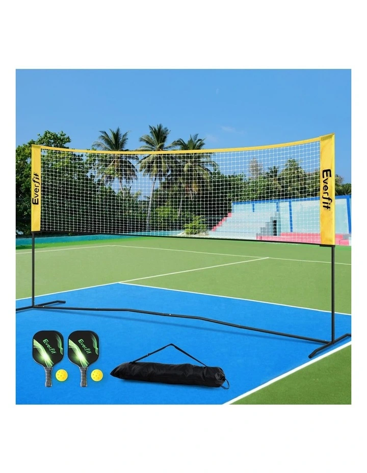 Portable Pickle Ball Net Adjustable Multi-Sport for Badminton Tennis Pickleball Volle 10ft yball image 3