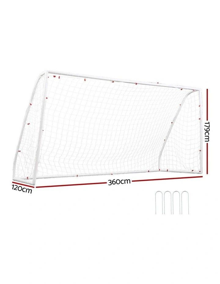 Soccer Football Goal Net 12FT in White image 4
