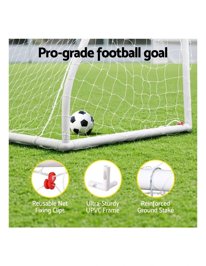 Soccer Football Goal Net 12FT in White image 5