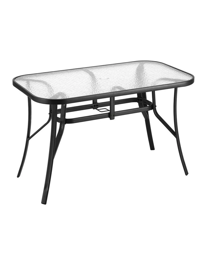 Outdoor Dining Table 120cm in Black image 2