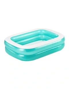 Inflatable Above Ground Swimming Pools 450L 200x146x48cm in Blue