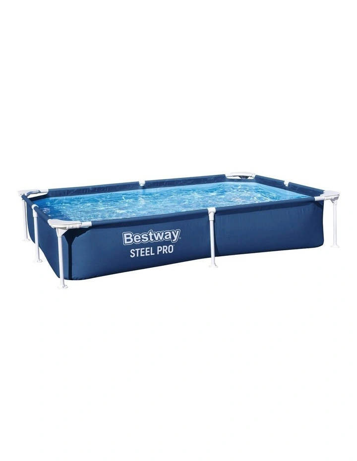 Swimming Pool 221x150x43cm 1200L in Blue image 1
