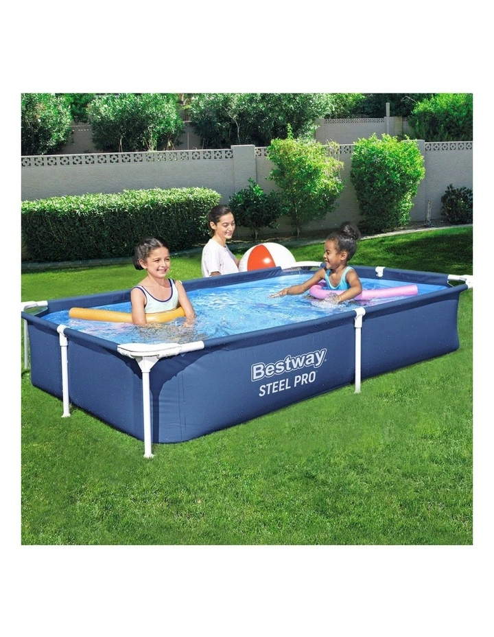 Swimming Pool 221x150x43cm 1200L in Blue image 2