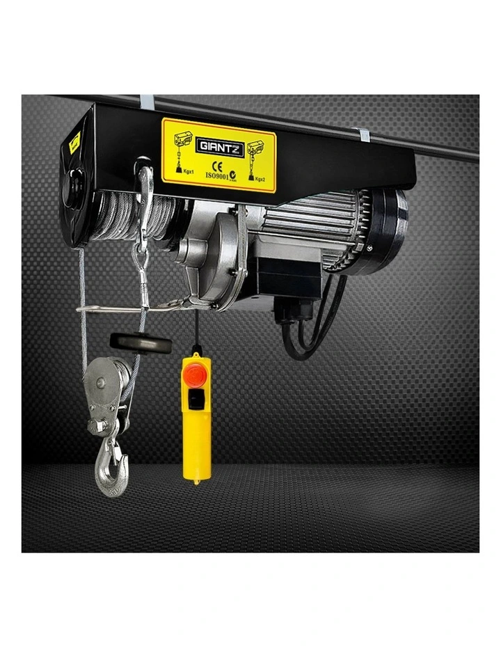 Cable 20M Rope Tool Remote Chain Lifting Electric Hoist Winch 500/1000KG image 3