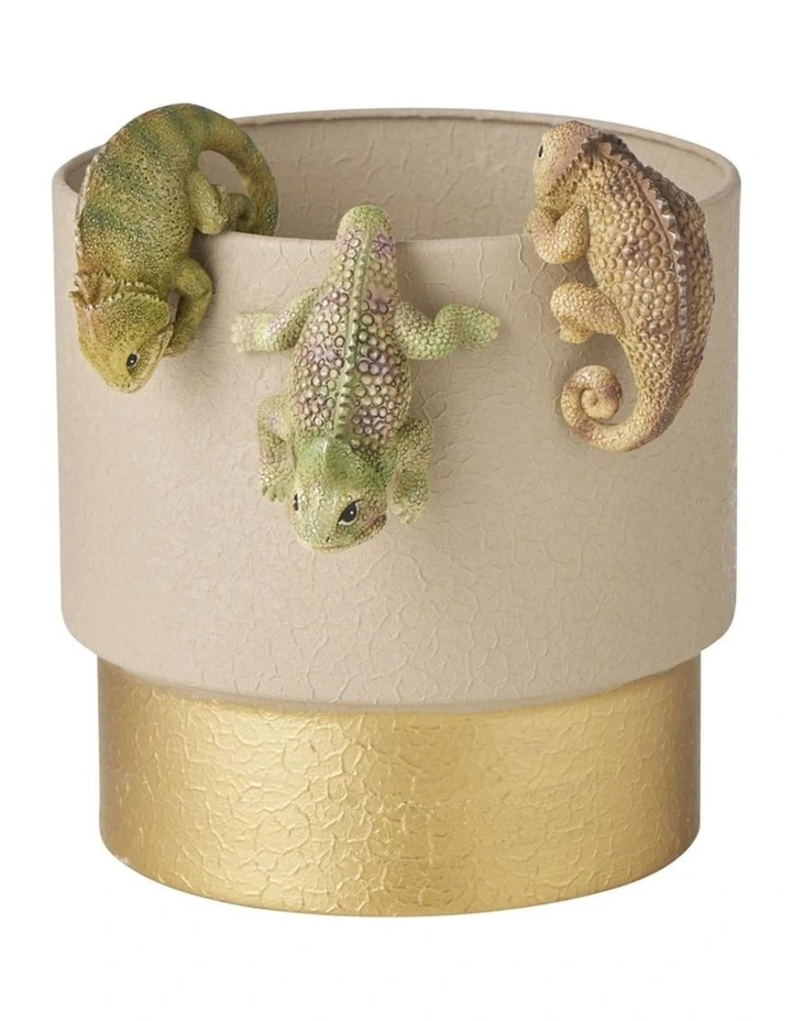 Willow & Silk Set/3 Asst Chameleon Pot Hangers image 1