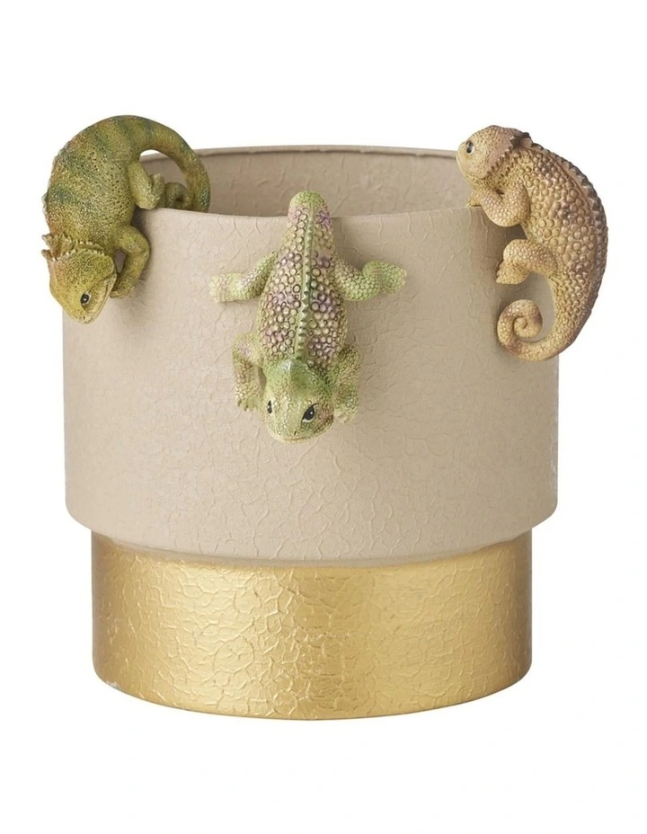 Willow & Silk Set/3 Asst Chameleon Pot Hangers image 2