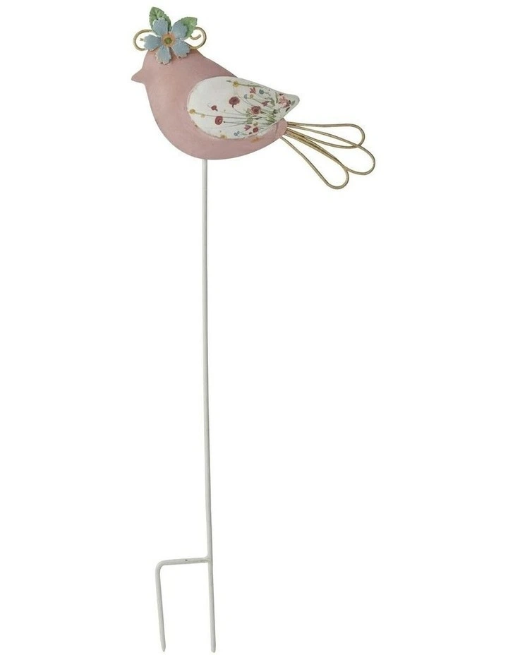 Colourful Garden Bird Stakes Set of 3 in Multi image 3